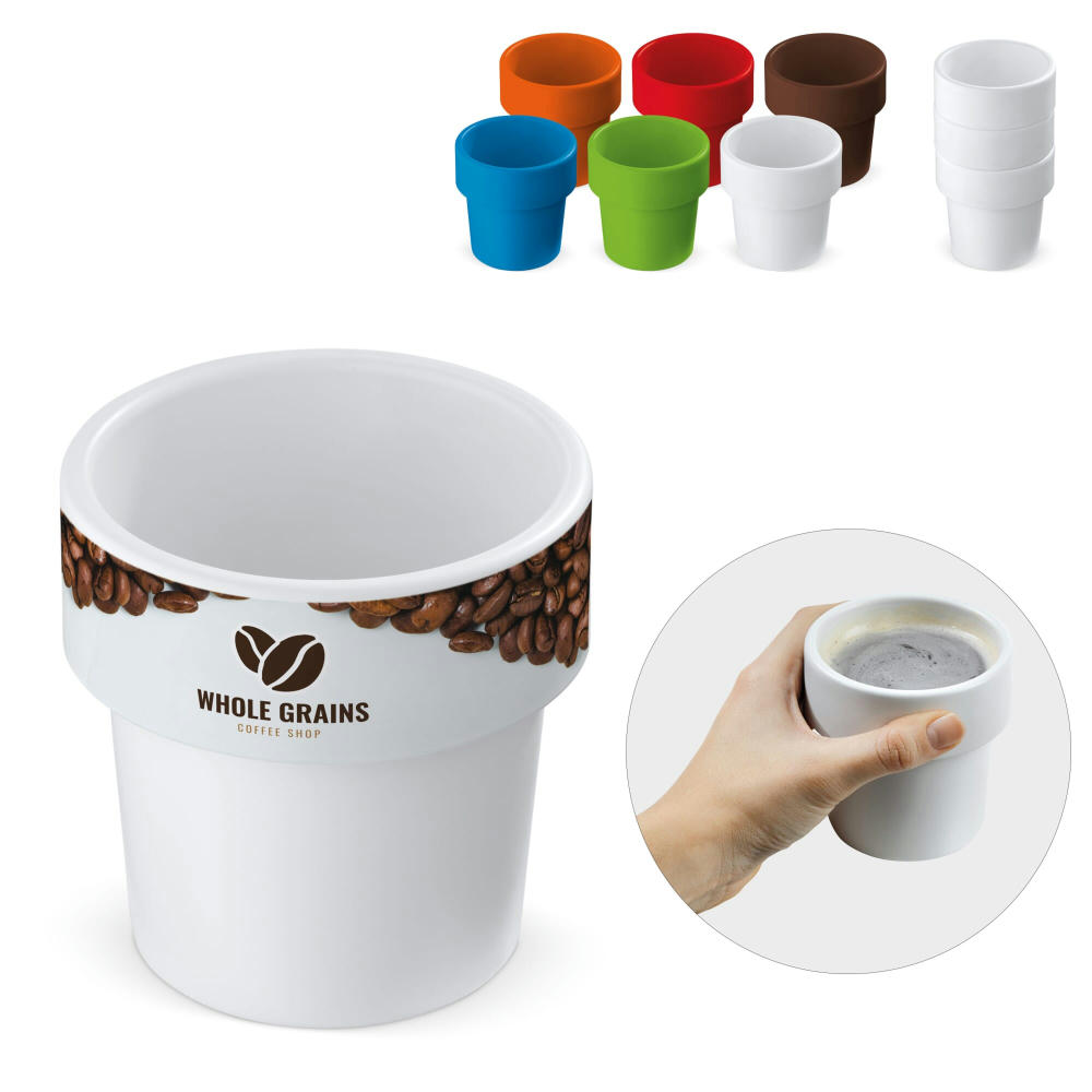 Product image Heiß-aber-cool Kaffeebecher 240ml Werbeartikel