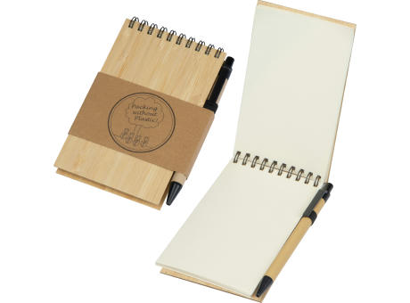 Product image Notizbuch mit Bambuscover Werbeartikel