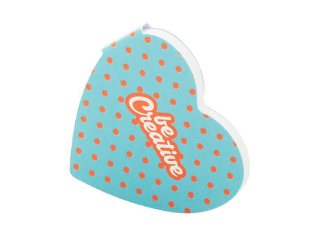 Individuelle Haftnotizen CreaStick Heart Werbeartikel