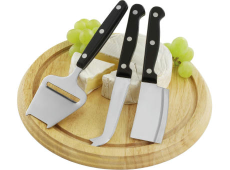 Käseplatte aus Holz Max Werbeartikel