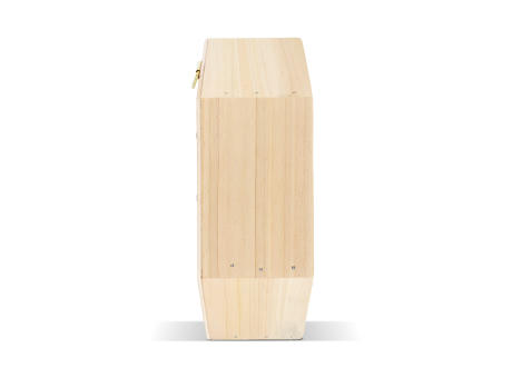 Bienenhaus aus FSC-Holz, sechseckig Werbeartikel