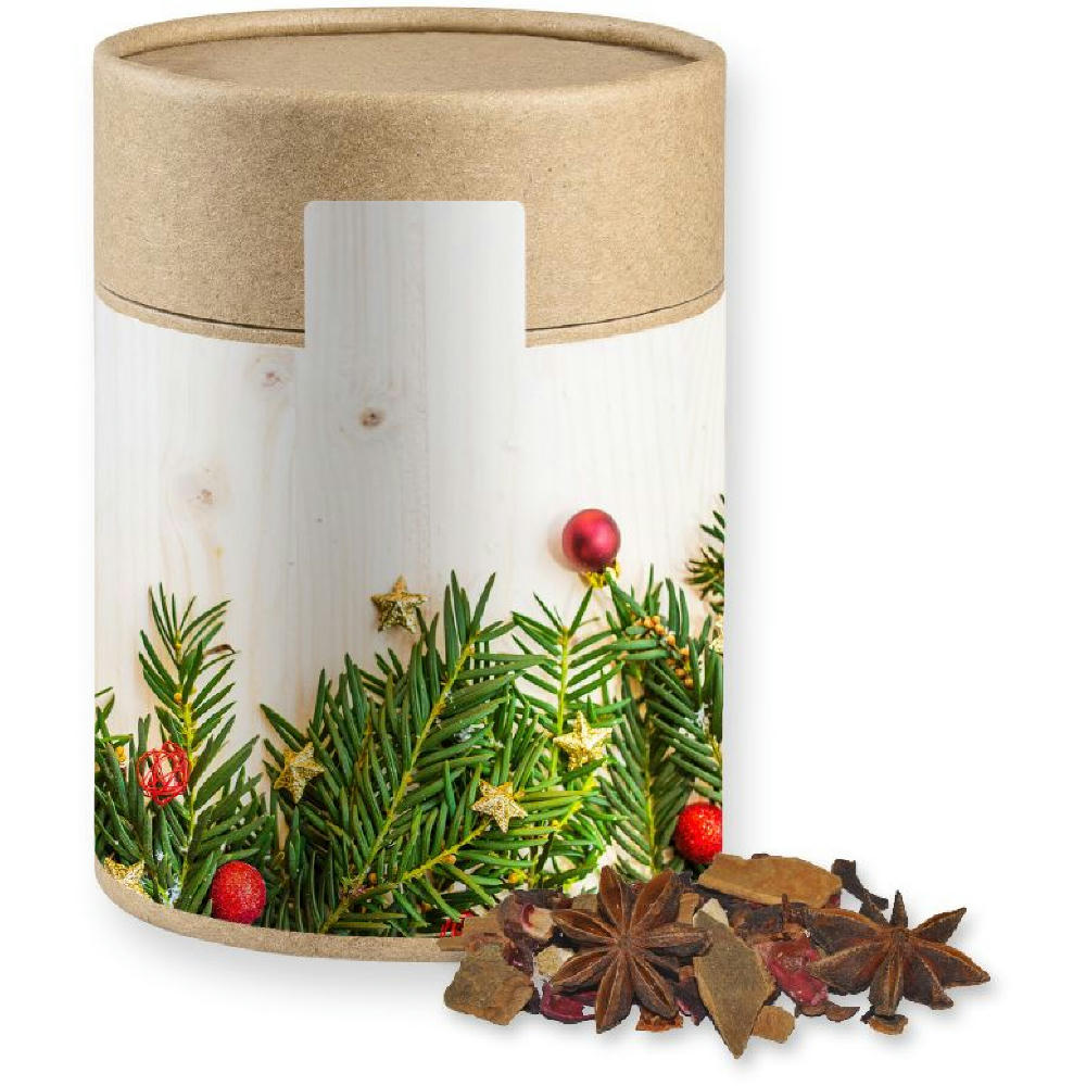 Product image Glühweingewürz grob, ca. 150g, Kraftpapierdose Maxi Werbeartikel