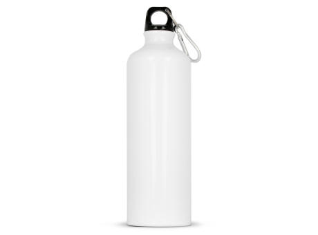Aluminium Wasserflasche mit Karabiner 750ml Werbeartikel