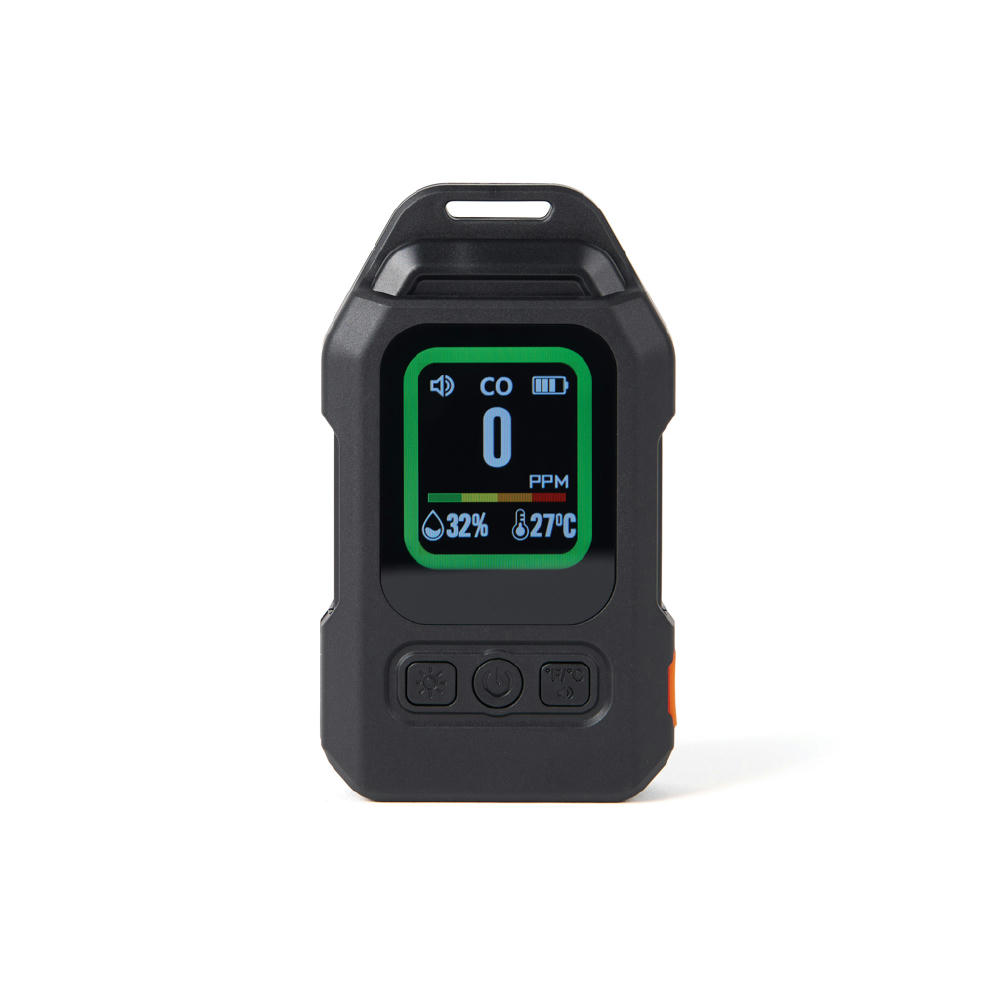 Nordic Drift Everest tragbarer CO-Detektor mit LED & Alarm Werbeartikel