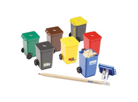 Spitzer "Mülltonne" Werbeartikel