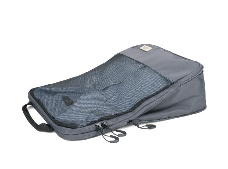 Product image TROIKA Reise-Kompressionstaschen Set BLUE CYCLE PACKING CUBES bedrucken