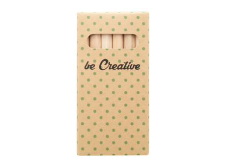 Product image Individuelles Buntstifte-Set (6 Stk.) Penxil 6 Eco Werbeartikel