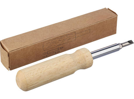 Holz-Schraubendreher-Satz Leni Werbeartikel