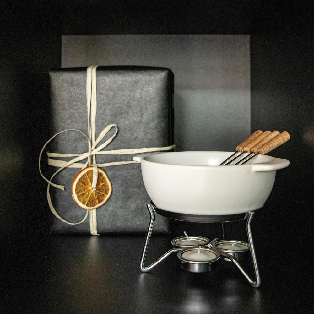 BOSKA Käse-Fondue Set Party - 750ml Werbeartikel