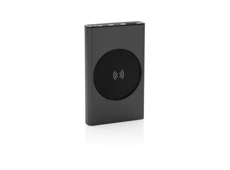 Terra 5000mAh Powerbank  aus RCS Aluminium, 5W Wireless bedrucken