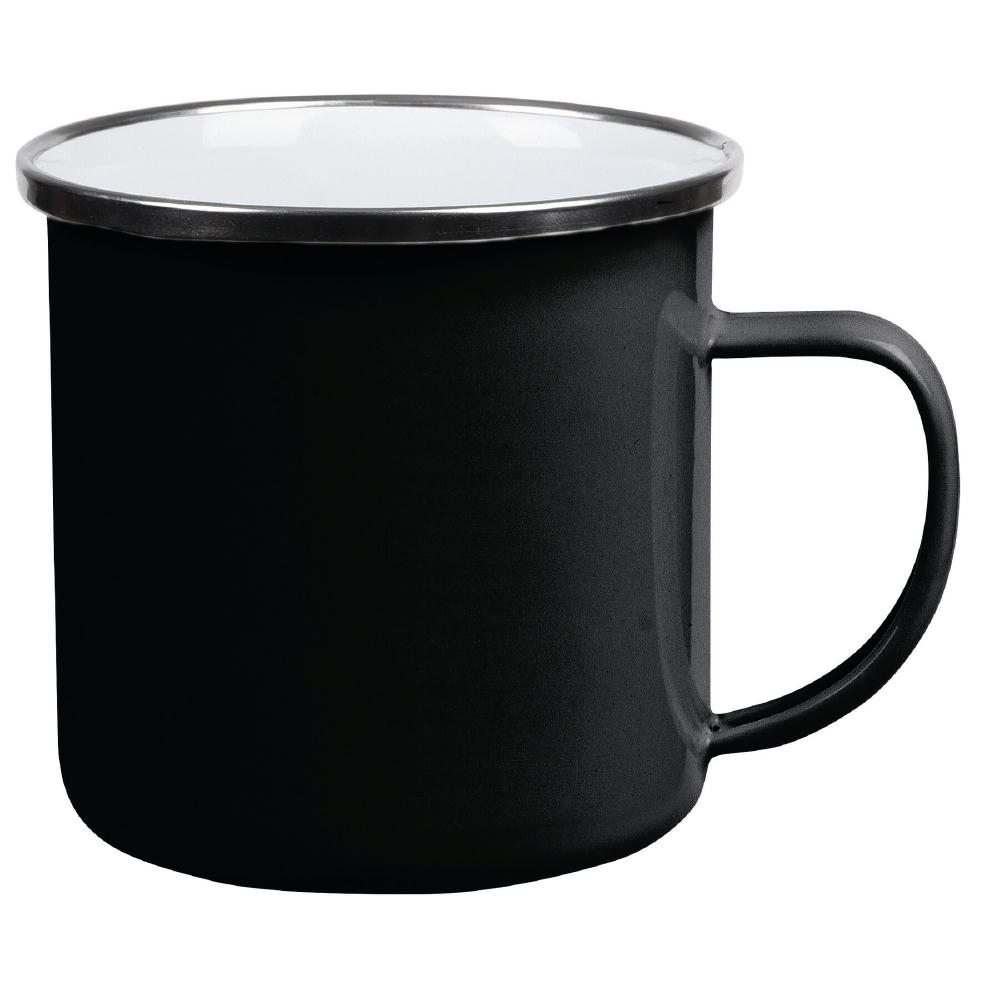 VINTAGE CUP - Emaille-Trinkbecher Werbeartikel