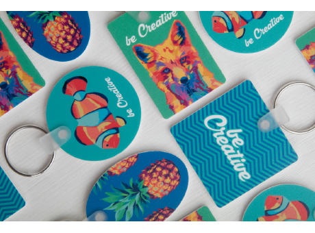 Schlüsselanhänger Foamy B bedrucken