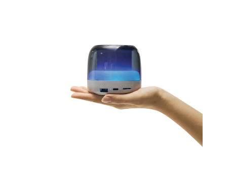 WHITE OYSTER - Wireless-Lautsprecher Werbeartikel