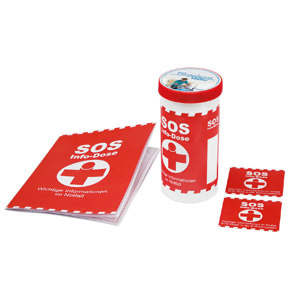 Product image SOS-Info-Dose Werbeartikel