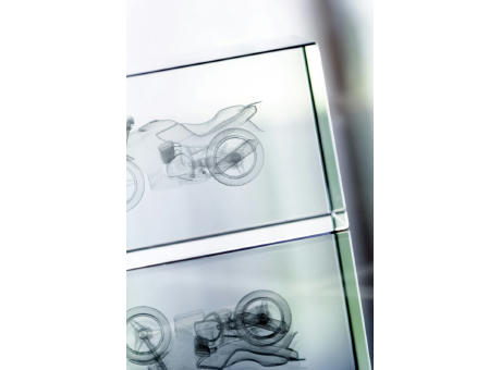 Glas-Quader Macon bedrucken