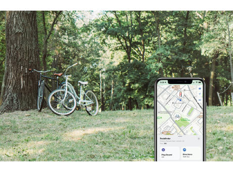 Pedalfinder Fahrradklingel mit weltweiter Ortung Werbeartikel