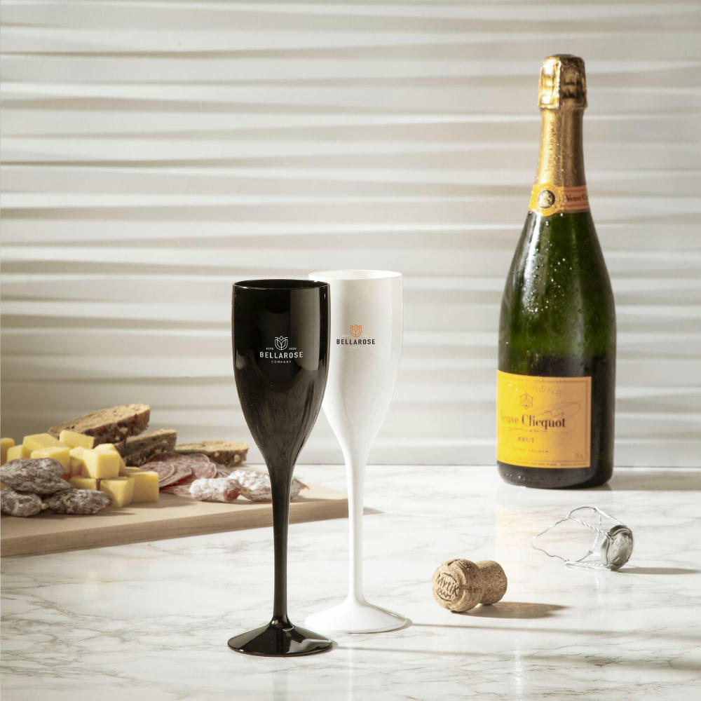 Lunaire Wiederverwendbares Champagnerglas 150 ml Werbeartikel