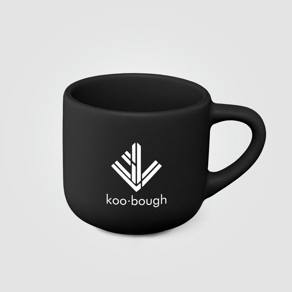 Product image Alba Espresso-Keramiktasse mit mattem Finish - 90 ml Werbeartikel