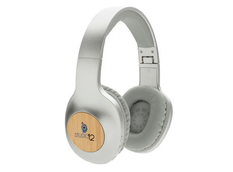 Dakota Bambus kabelloser Kopfhörer Werbeartikel