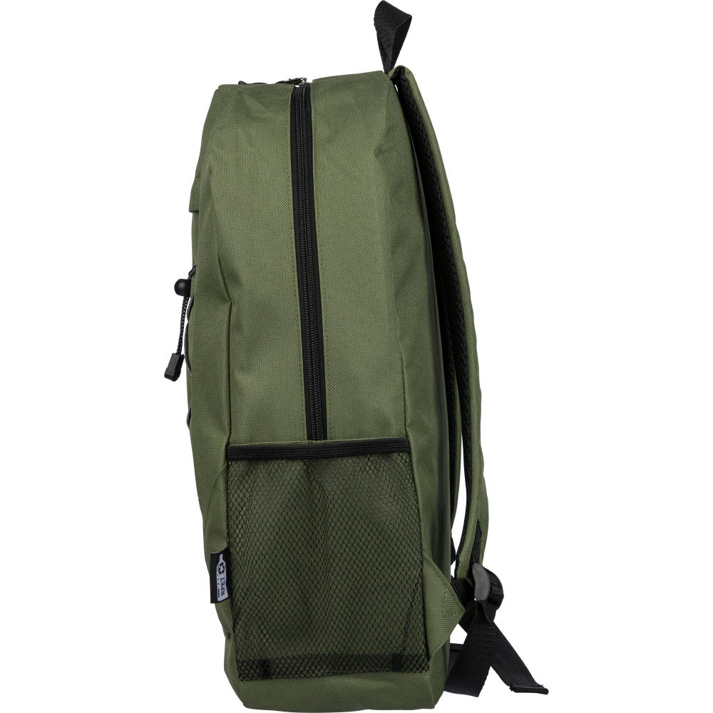 rPET-Polyester (600D) Abenteuerrucksack Jari Werbeartikel