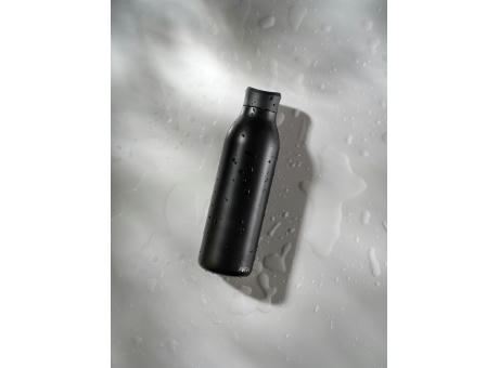 Avira Alok 360 Klick-Wasserflasche aus RCS rec. Stahl, 600ml Werbeartikel