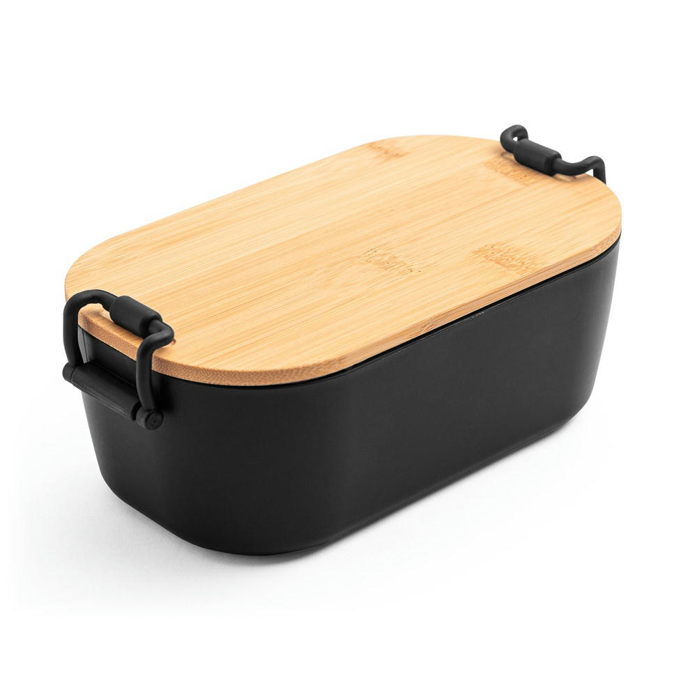 Product image MAHLEB. Luftdichte PP-Box mit Bambusdeckel Werbeartikel