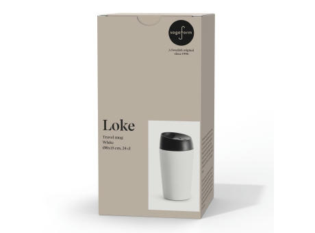 Product image Sagaform Loke Reisebecher Farbe beschichtet 240ml bedrucken