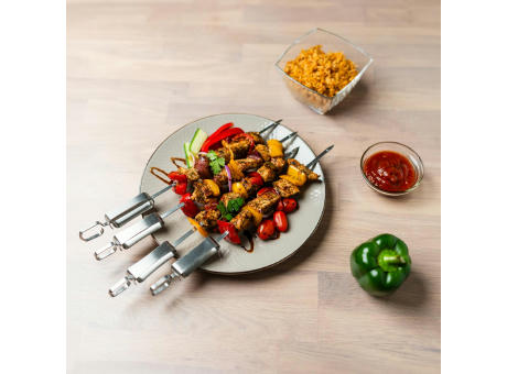 Grillspieß "Picante", 4er Set Werbeartikel