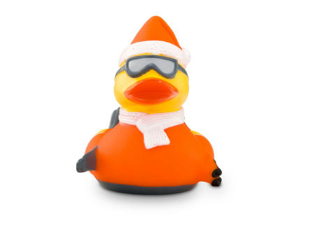 Werbeente Timo Tiefschnee Orange Werbeartikel