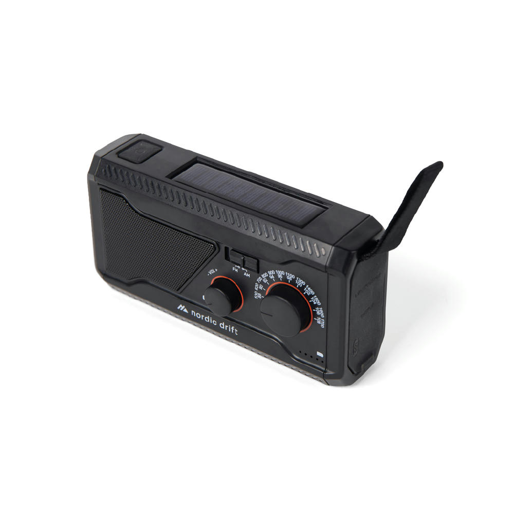 Nordic Drift Titan IPX4 multifunktionales Radio 4000mAh Werbeartikel