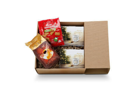 Geschenkset / Präsenteset: Weihnachtliche Kaffeezeit bedrucken
