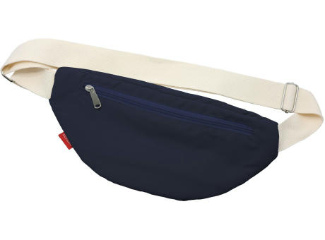 Gürteltasche 'Malaga', Polycotton Mitternachtsblau bedrucken