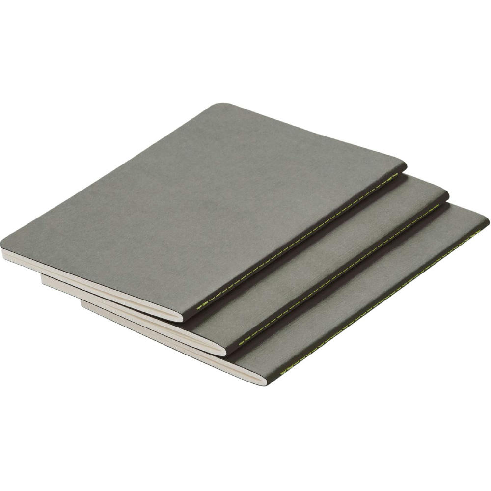 Notizbuch Booklets grey A5  Werbeartikel