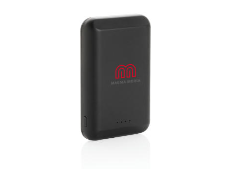 Magnetische 5.000 mAh Wireless Powerbank bedrucken