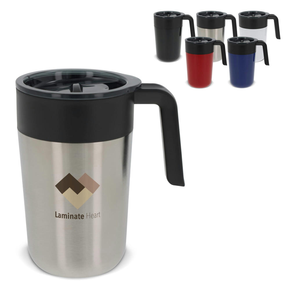 Product image Doppelwandiger Kaffeebecher 400ml Werbeartikel