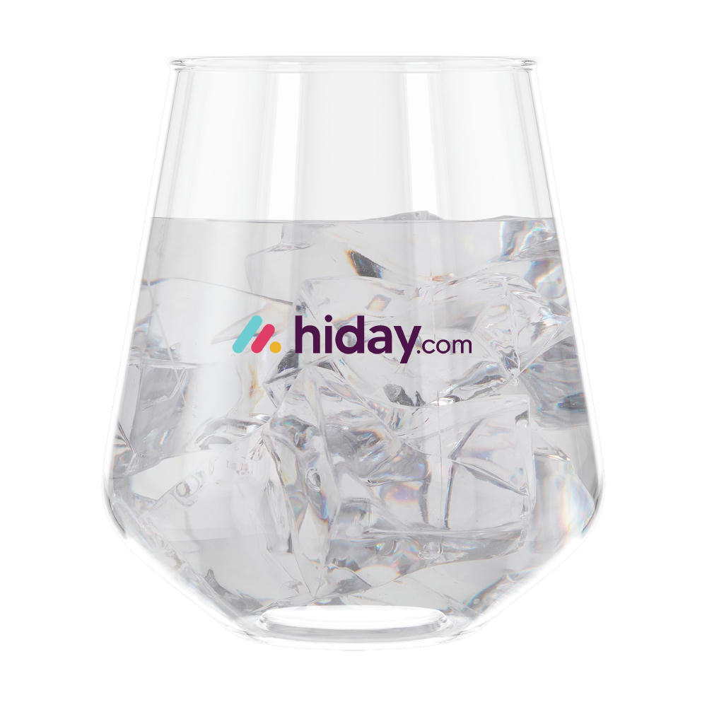 HappyGlass Lady Yoko Wasserglas Tritan 400 ml Werbeartikel