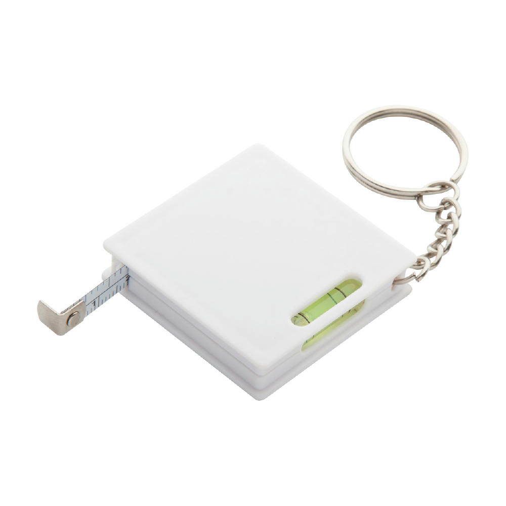 Product image Schlüsselanhänger mit Maßband Level Werbeartikel