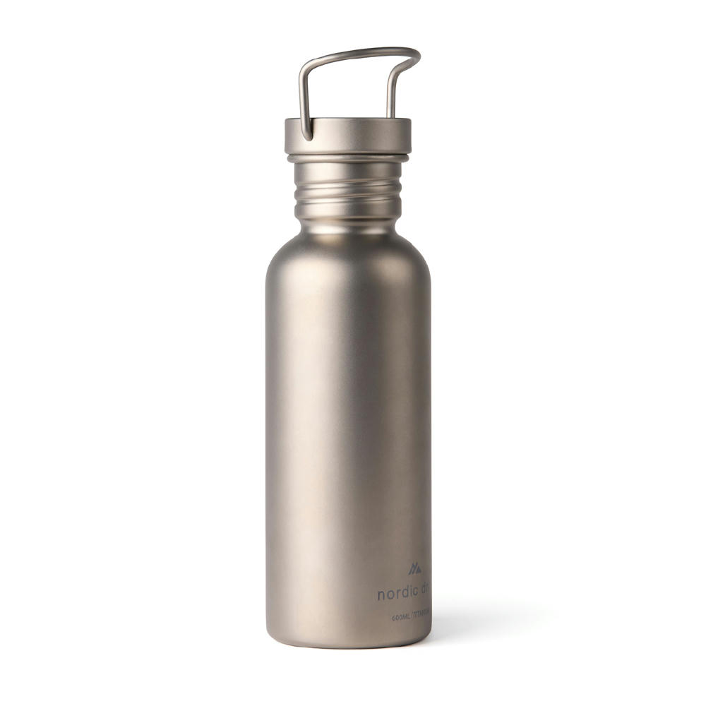 Nordic Drift Trail Ultraleichte Titan-Wasserflasche 600ml Werbeartikel