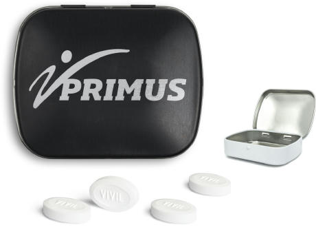 18 g - Vivil Extra Strong zuckerfrei - schwarz-matt - bis 10 cm²
