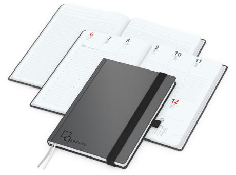 Product image Wochenplaner Vision-Hybrid White Bestseller inkl. Prägung Werbeartikel
