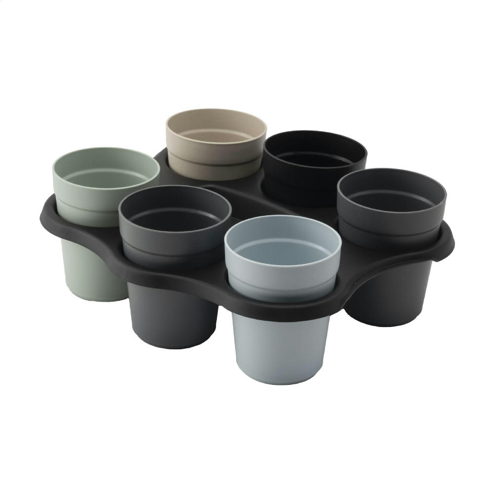 Product image Circulcup Coffee Cup Tray 6-hole Ø 8 cm Werbeartikel