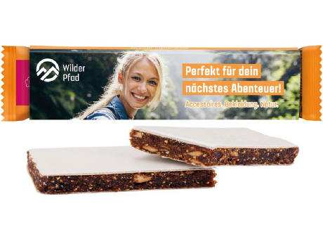 Product image Werbeschuber Slim Viba Genussriegel Werbeartikel