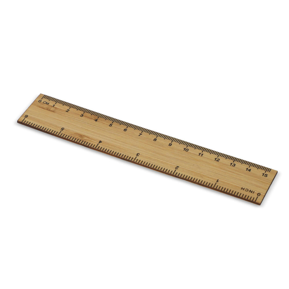 Product image Bambus-Lineal 15cm Werbeartikel