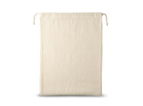 NAPOLI. Beutel aus 100% Baumwolle (120 g/m²) mit Netzgewebe auf der Vorderseite (100 g/m²) bedrucken