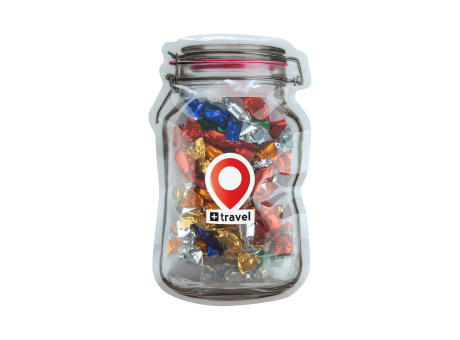 Product image Briefkasten-"Weckglas" midi mit Süßigkeiten Werbeartikel