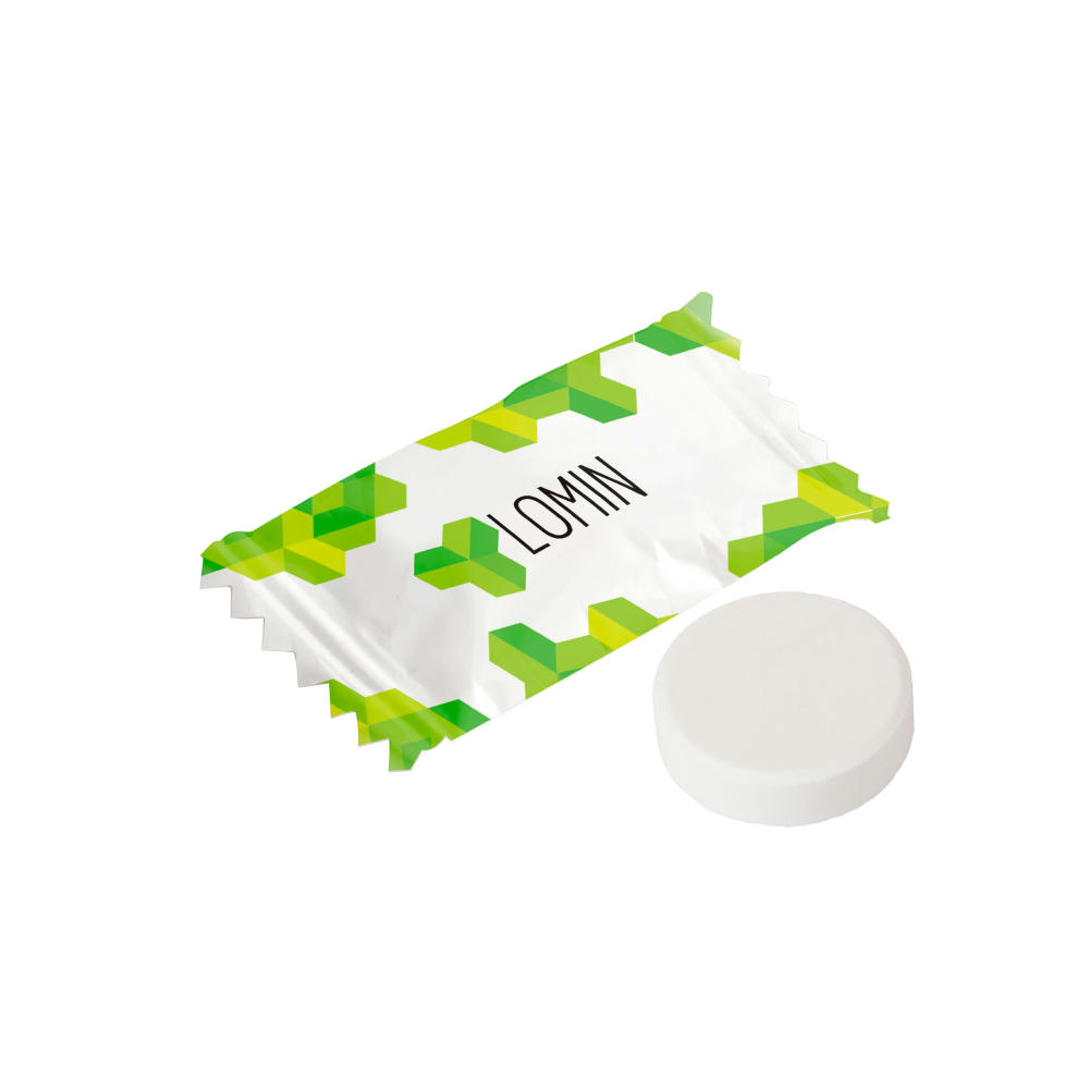 Product image Flowpack mit Pfefferminz Werbeartikel