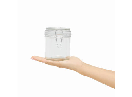 CLICKY S - Vorratsglasmit Bügelverschluss, Füllmenge ca. 280 ml Werbeartikel