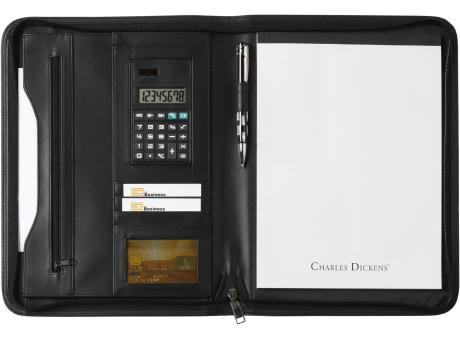 Charles Dickens® Dokumentenmappe aus Kunstleder Giada Werbeartikel