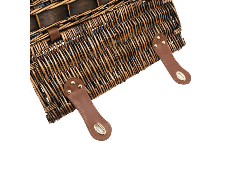 SUMMERTIME - Weiden-Picknickkorb Werbeartikel