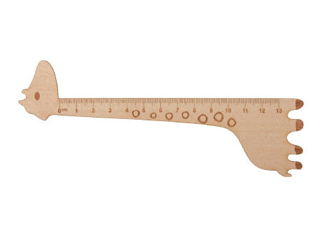 Product image Lineal aus Holz Looney Werbeartikel